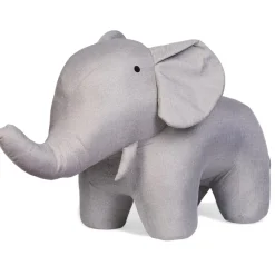 Childhome Jouet Éléphant debout Lin Grey