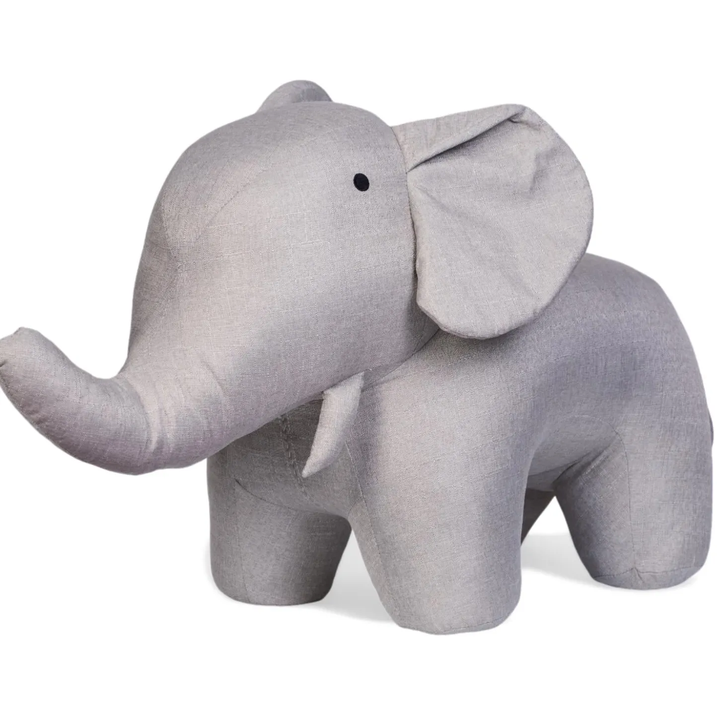 Childhome Jouet Éléphant debout Lin Grey