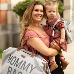 Childhome                    Mommy bag canvas    Gris