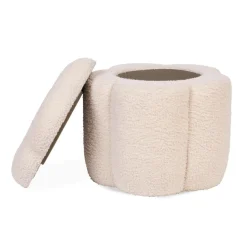 Childhome Pouf flowers Ecru