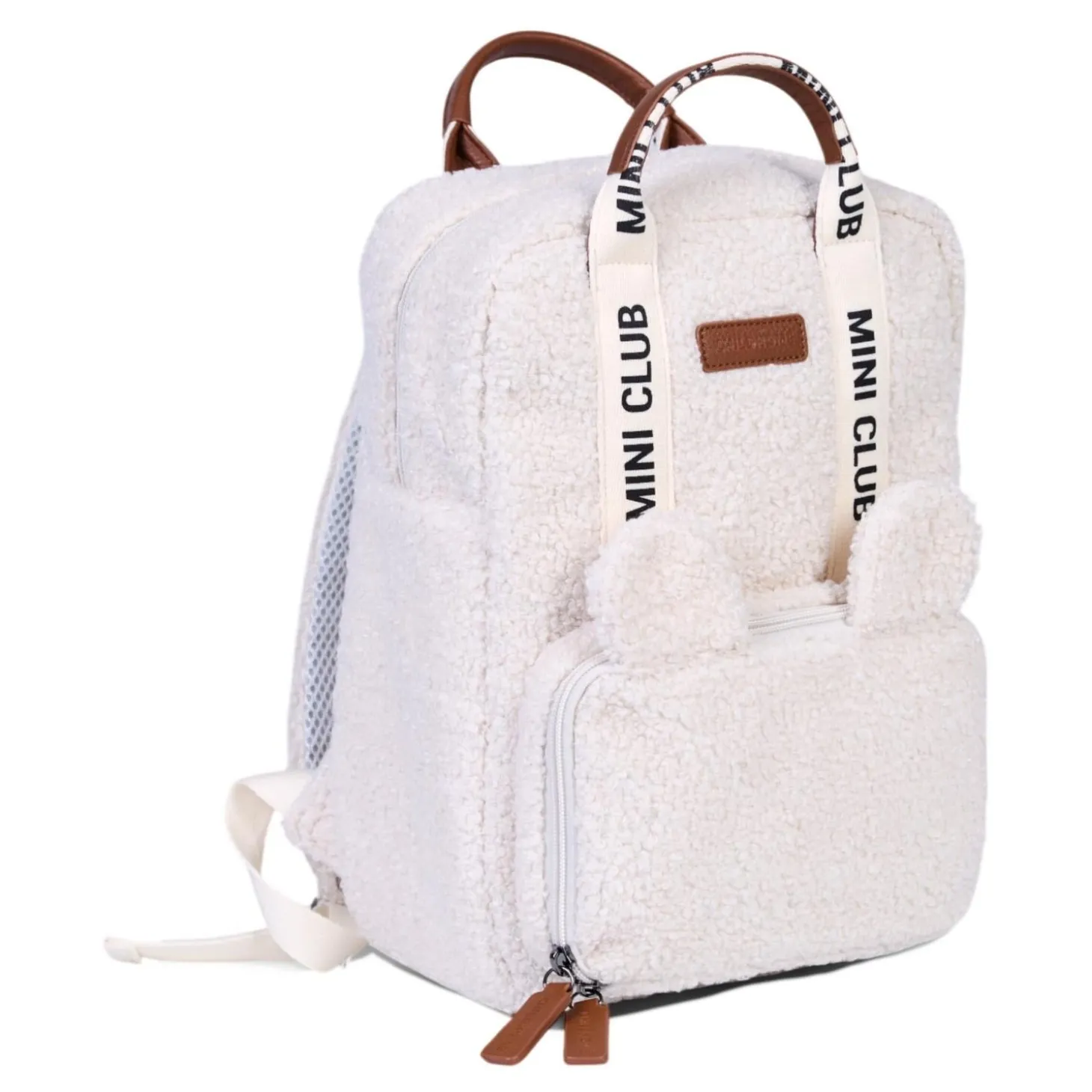 Childhome Sac à dos enfant Mini Club Signature Teddy Off White
