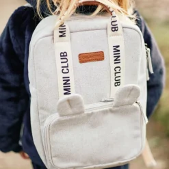 Childhome                    Sac à dos enfant Mini club    Ecru