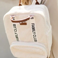 Childhome                    Sac à dos Family Club Signature Teddy    Off White