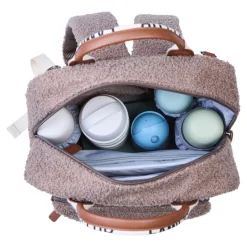 Childhome                    Sac à dos Family Club Signature Teddy    Soft Brown
