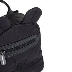 Childhome Sac à dos pour enfants My First Bag Matelassé Noir