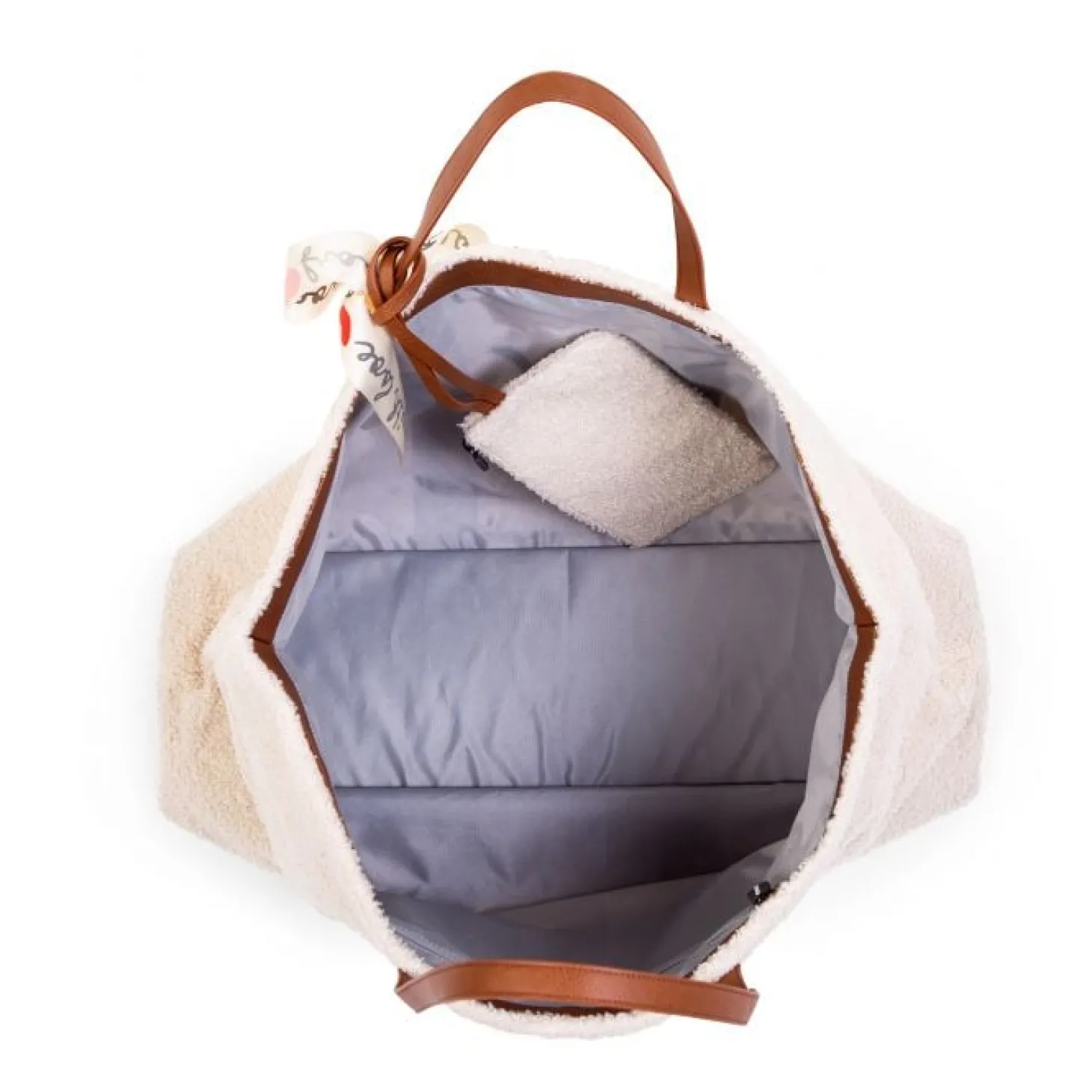 Childhome Sac à langer Family Bag Teddy Écru