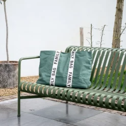 Childhome Sac à langer Family Bag signature canvas Green
