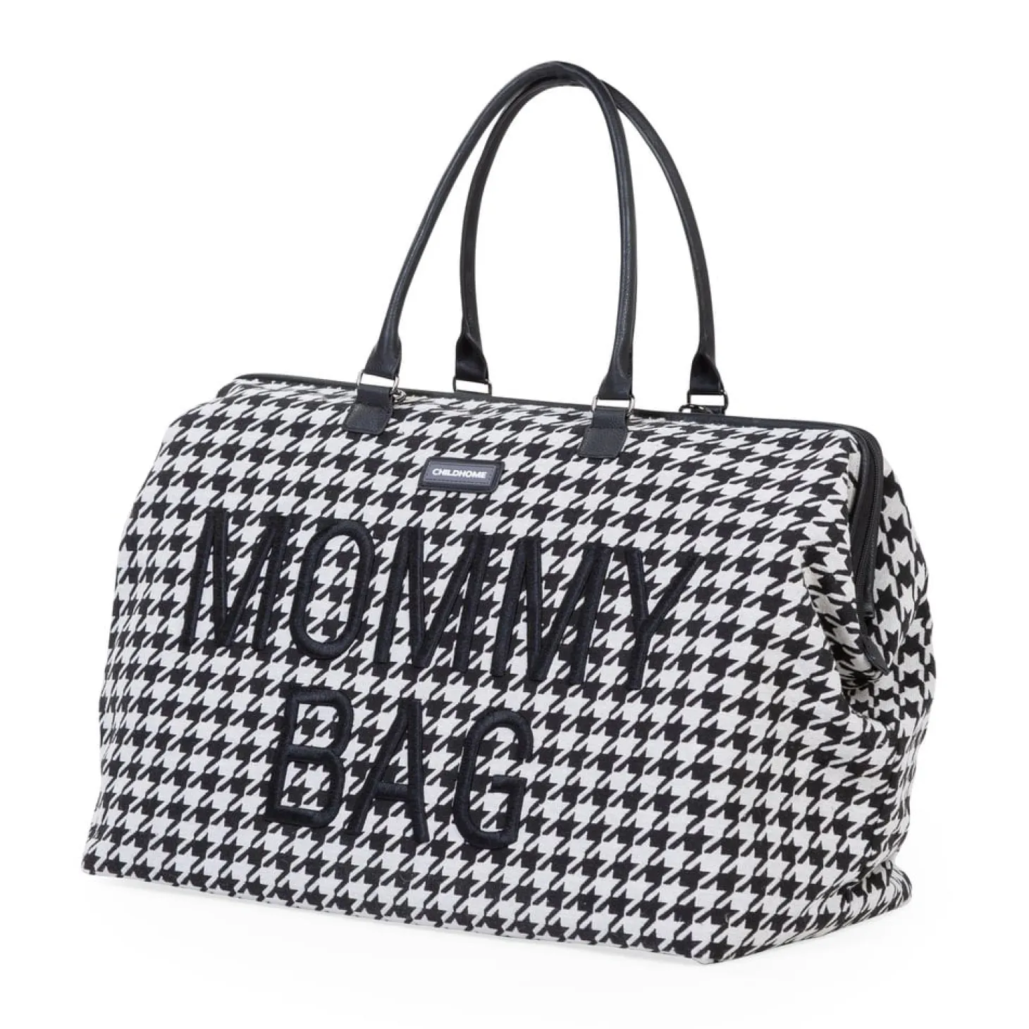 Childhome Sac à langer Mommy bag pied de poule Black
