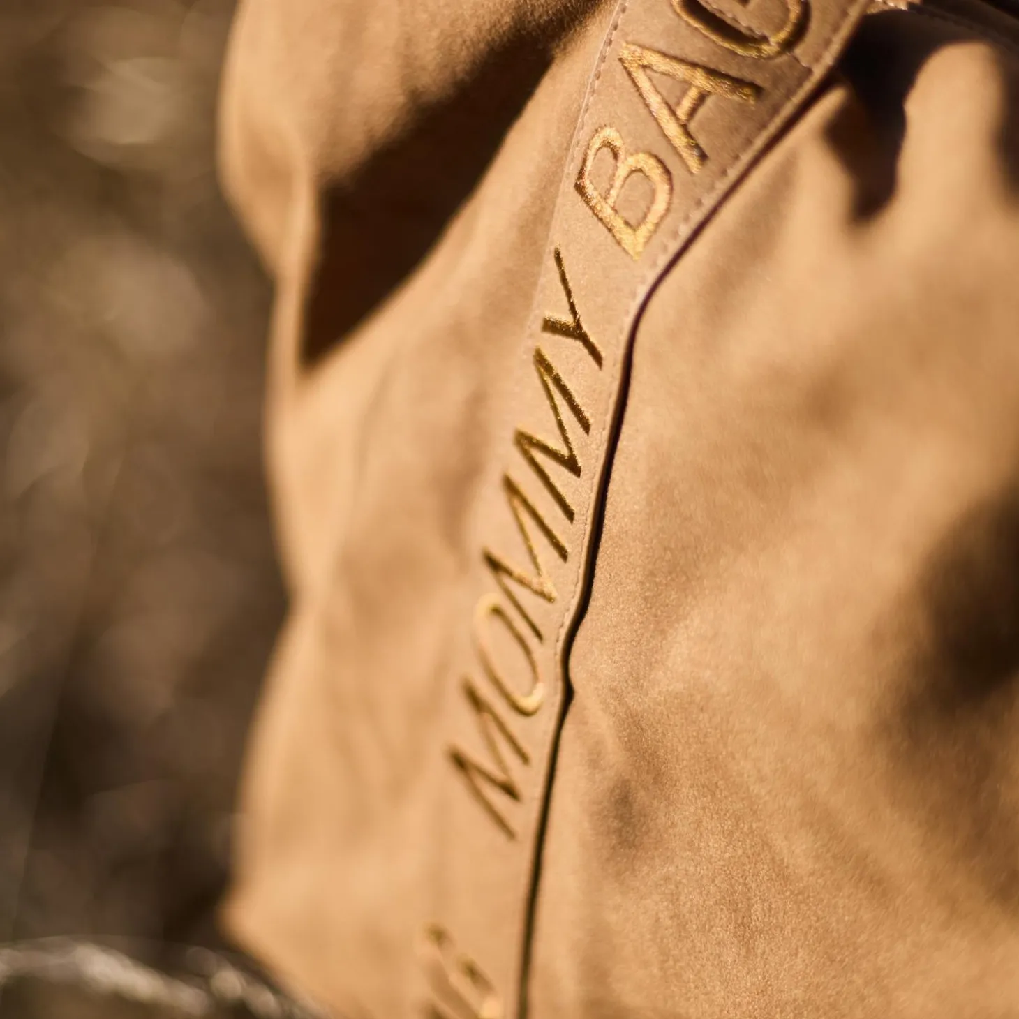 Childhome Sac à langer Mommy Bag Signature Prestige Noisette