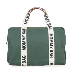Childhome                    Sac à langer Mommy bag signature toile    Vert