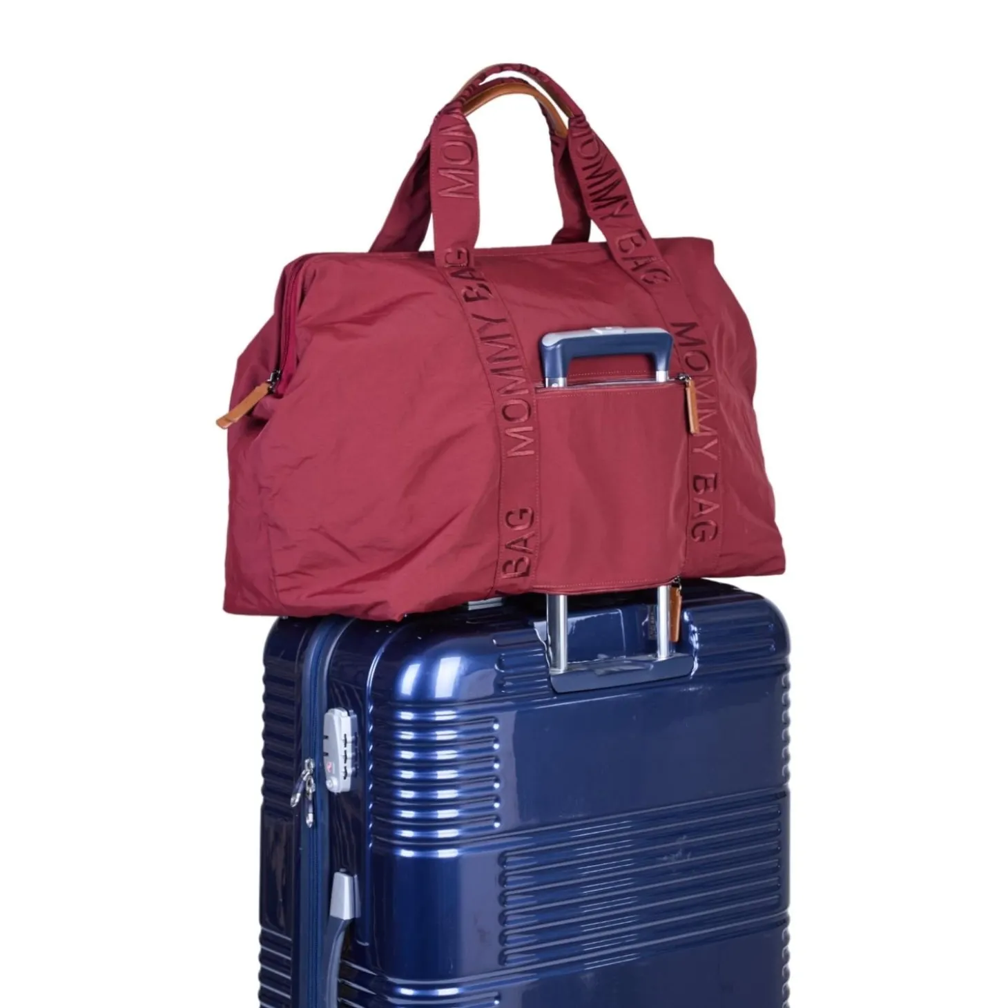 Childhome Sac à langer Mommy Bag Signature urban Bordeaux