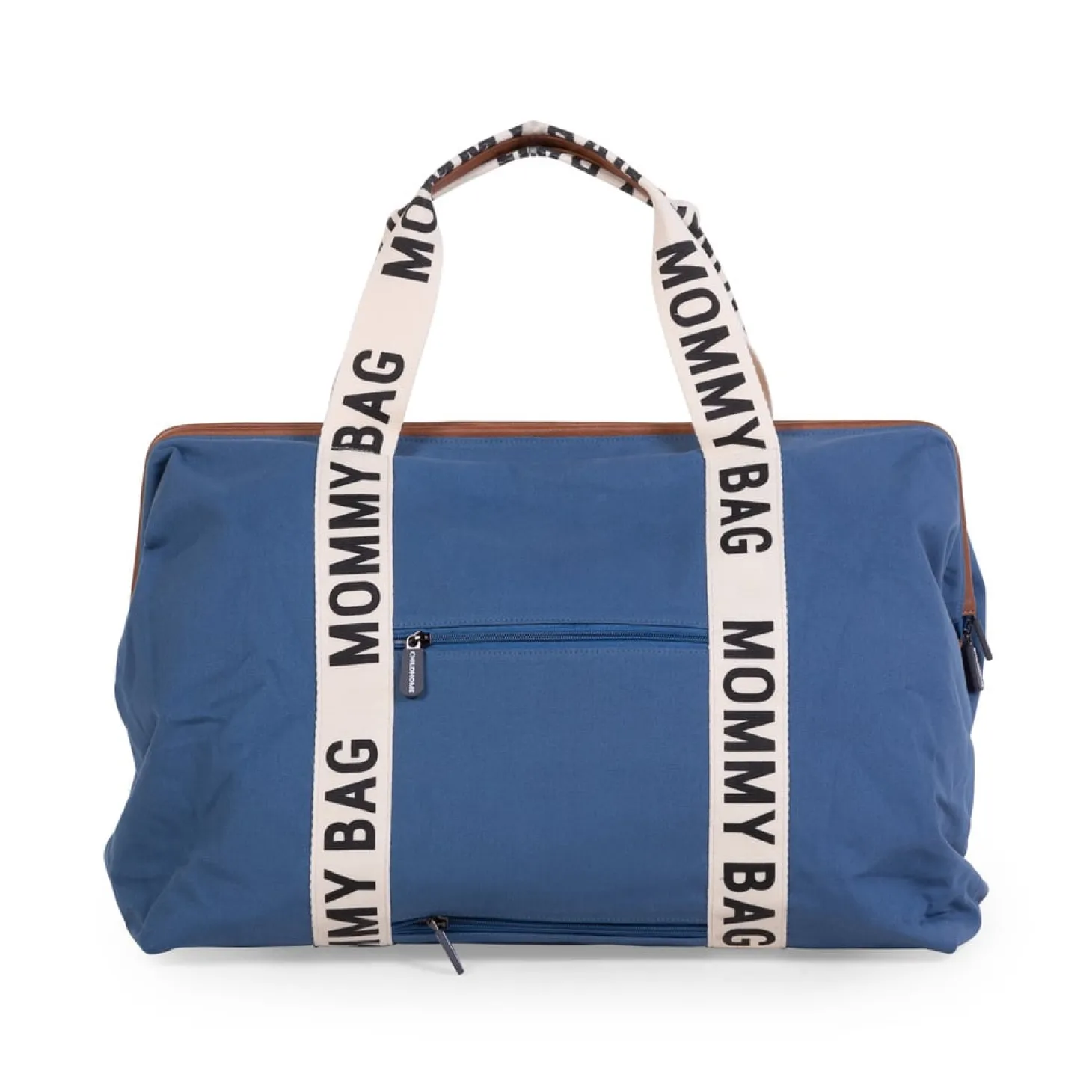 Childhome Sac à langer Mommy bag signature toile blue