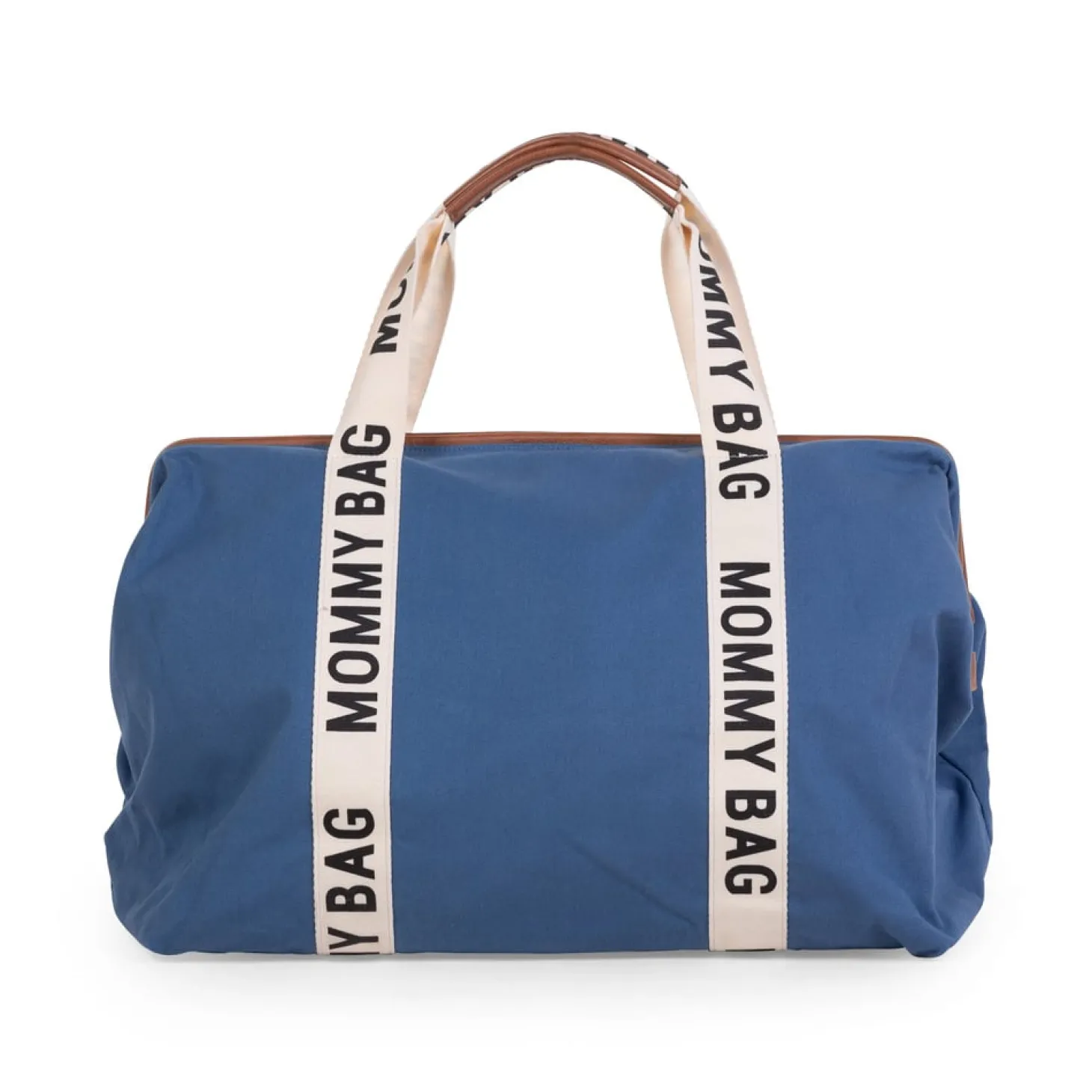 Childhome Sac à langer Mommy bag signature toile blue