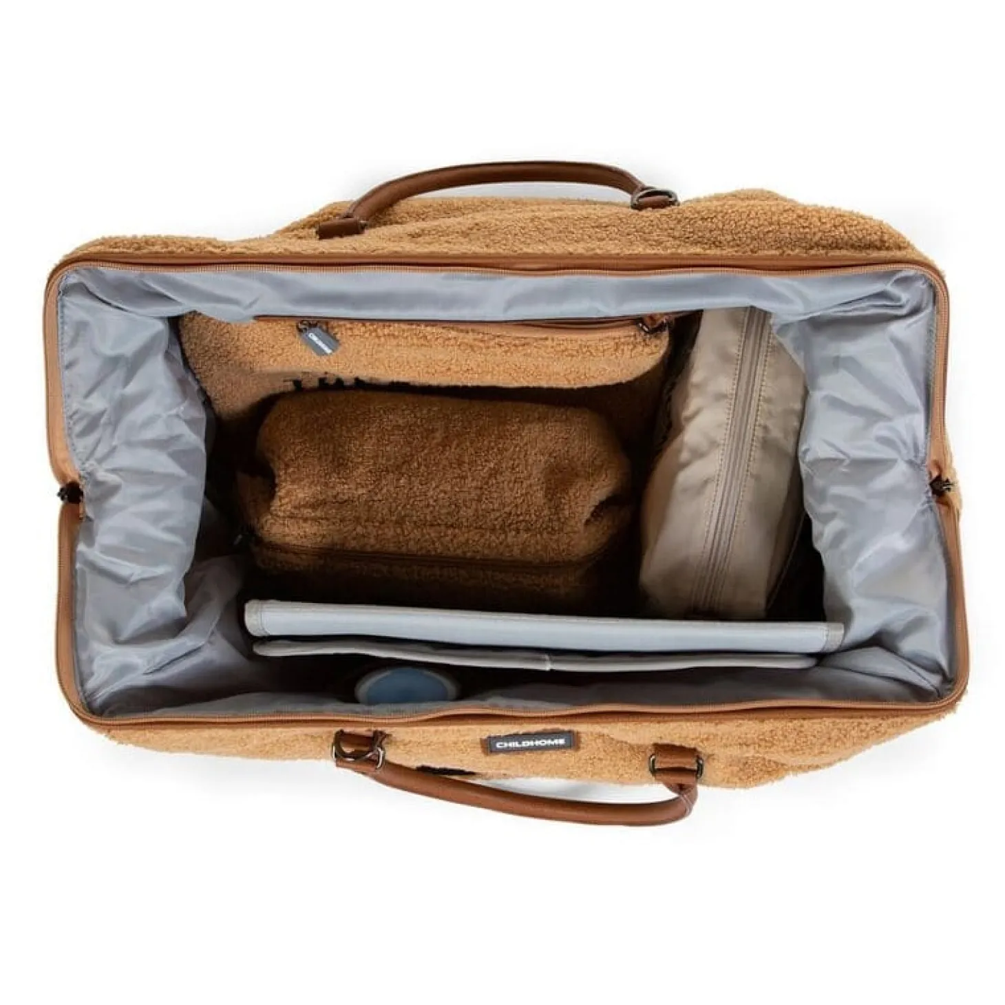 Childhome Sac à langer Mommy Bag Teddy Beige