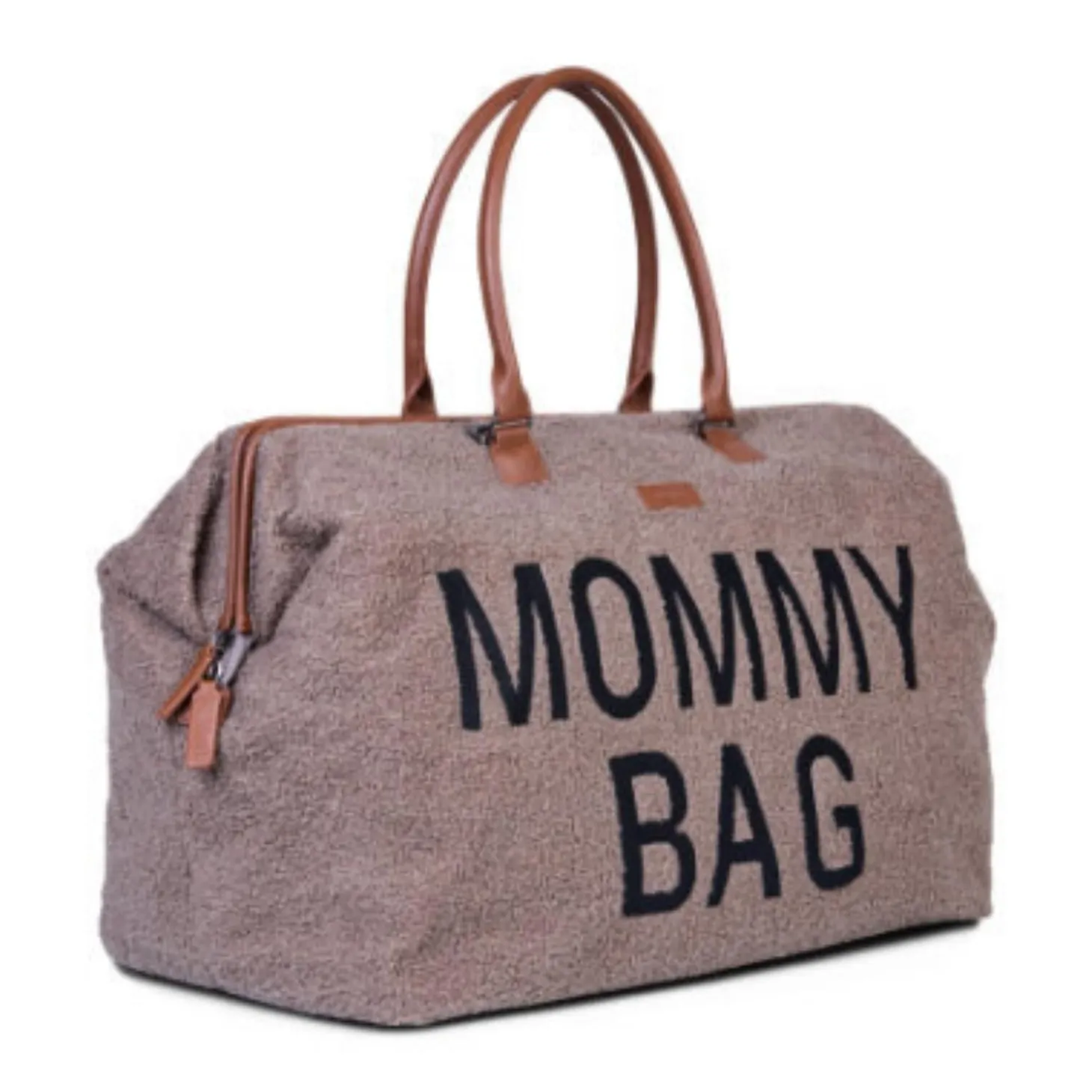 Childhome Sac à langer Mommy Bag Teddy Soft Brown