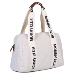 Childhome Sac à Langer Mommy Club Signature Teddy Off White