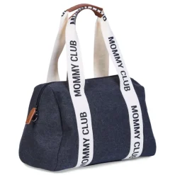 Childhome Sac à langer Mommy Club Signature Canvas Black