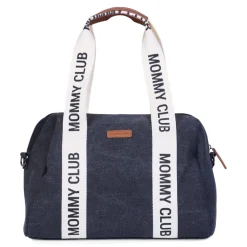 Childhome                    Sac à langer Mommy Club Signature Canvas    Black