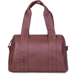Childhome Sac à langer Mommy Club Simili Cuir Dark Brown