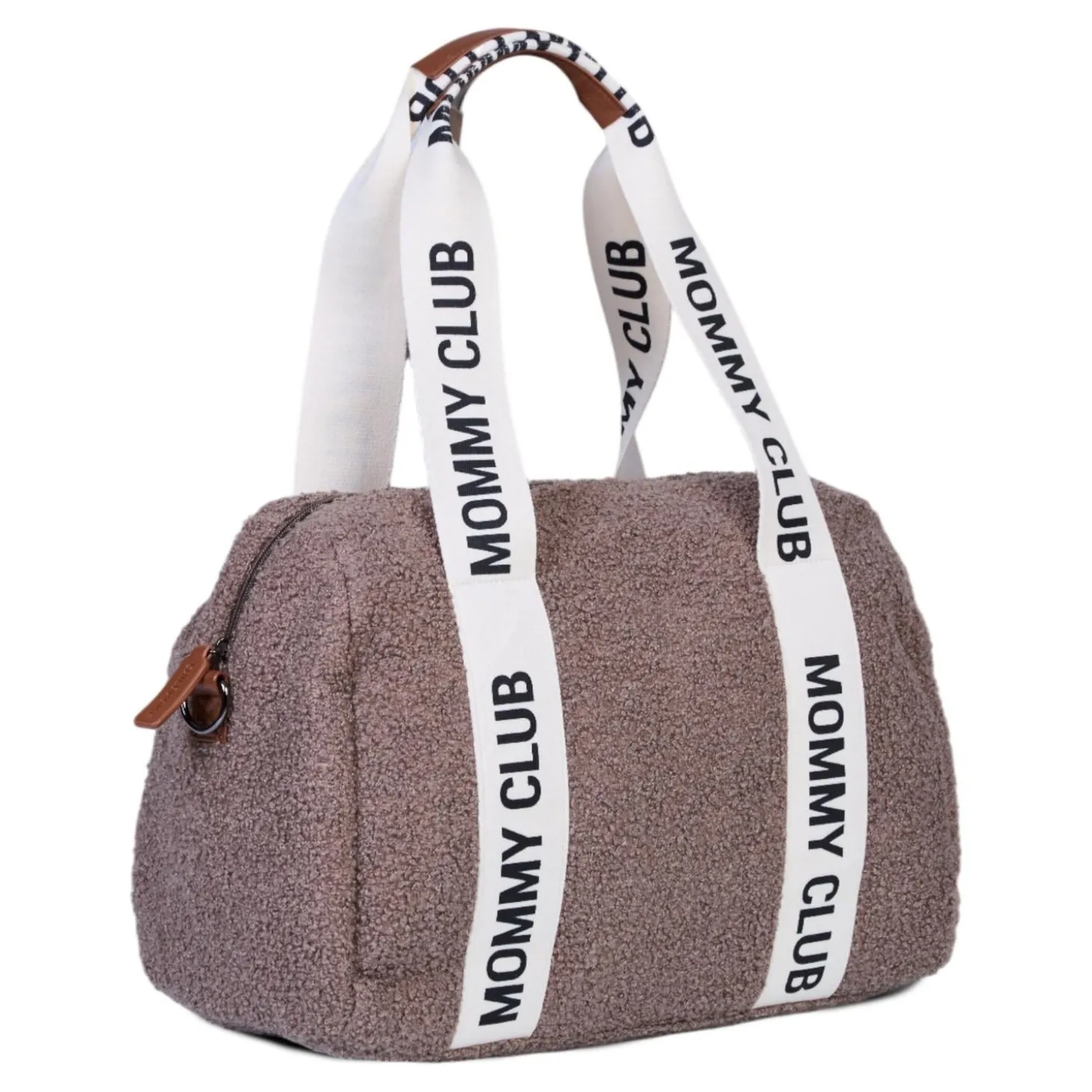 Childhome Sac à Langer Mommy Club Signature Teddy Soft Brown