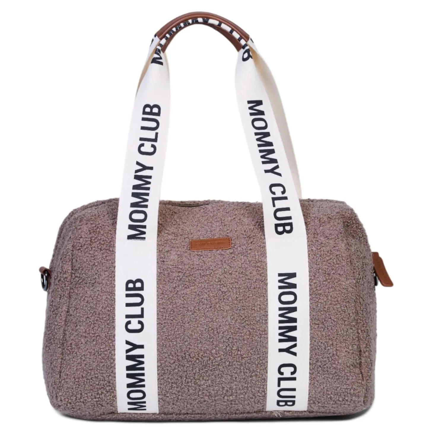 Childhome Sac à Langer Mommy Club Signature Teddy Soft Brown