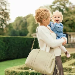 Childhome                    Sac à langer Mommy Club Simili Cuir    Green