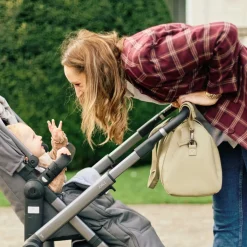 Childhome                    Sac à langer Mommy Club Simili Cuir    Green