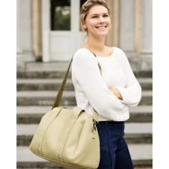 Childhome                    Sac à langer Mommy Club Simili Cuir    Green