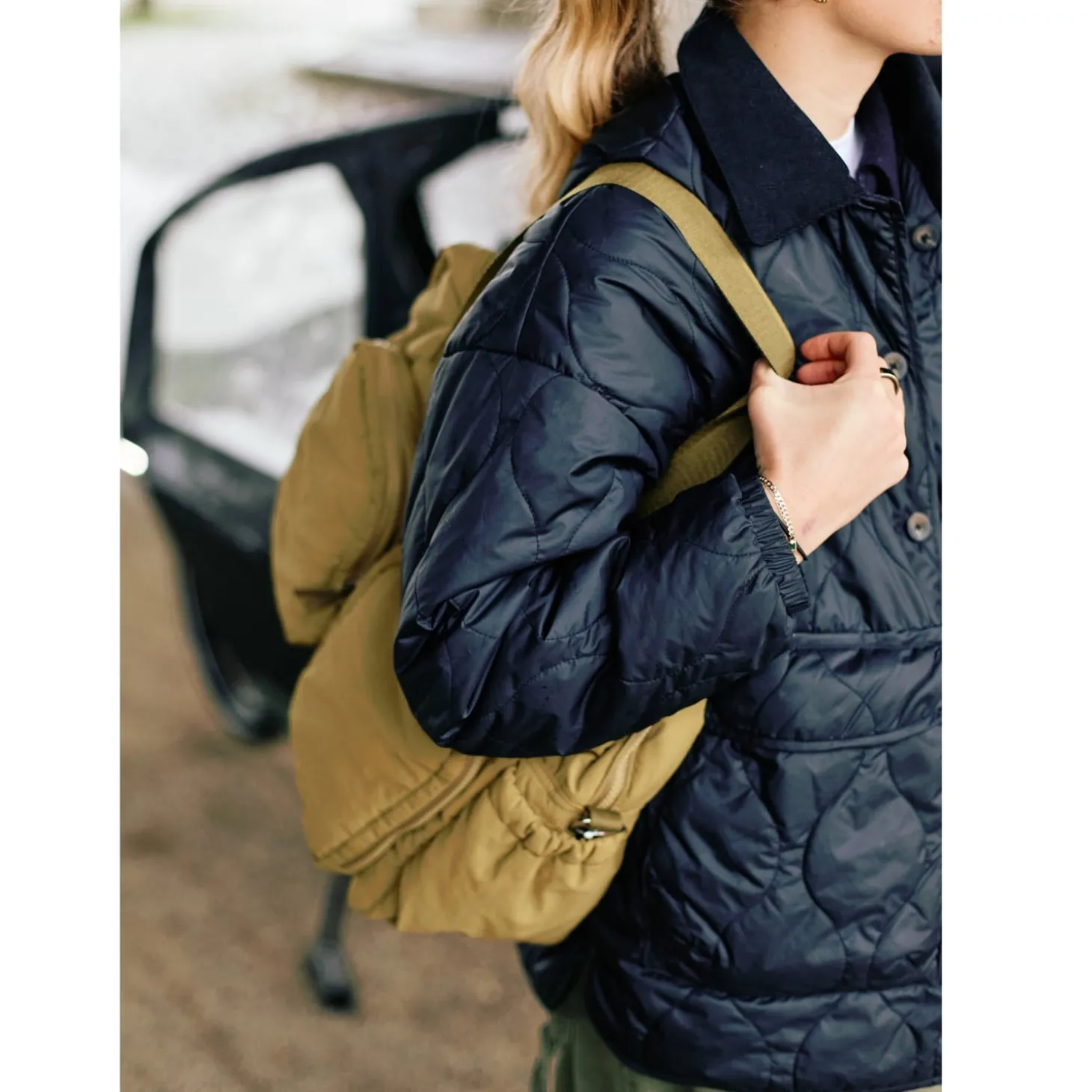 Childhome Sac à Langer + Pochette Mellow Kaki