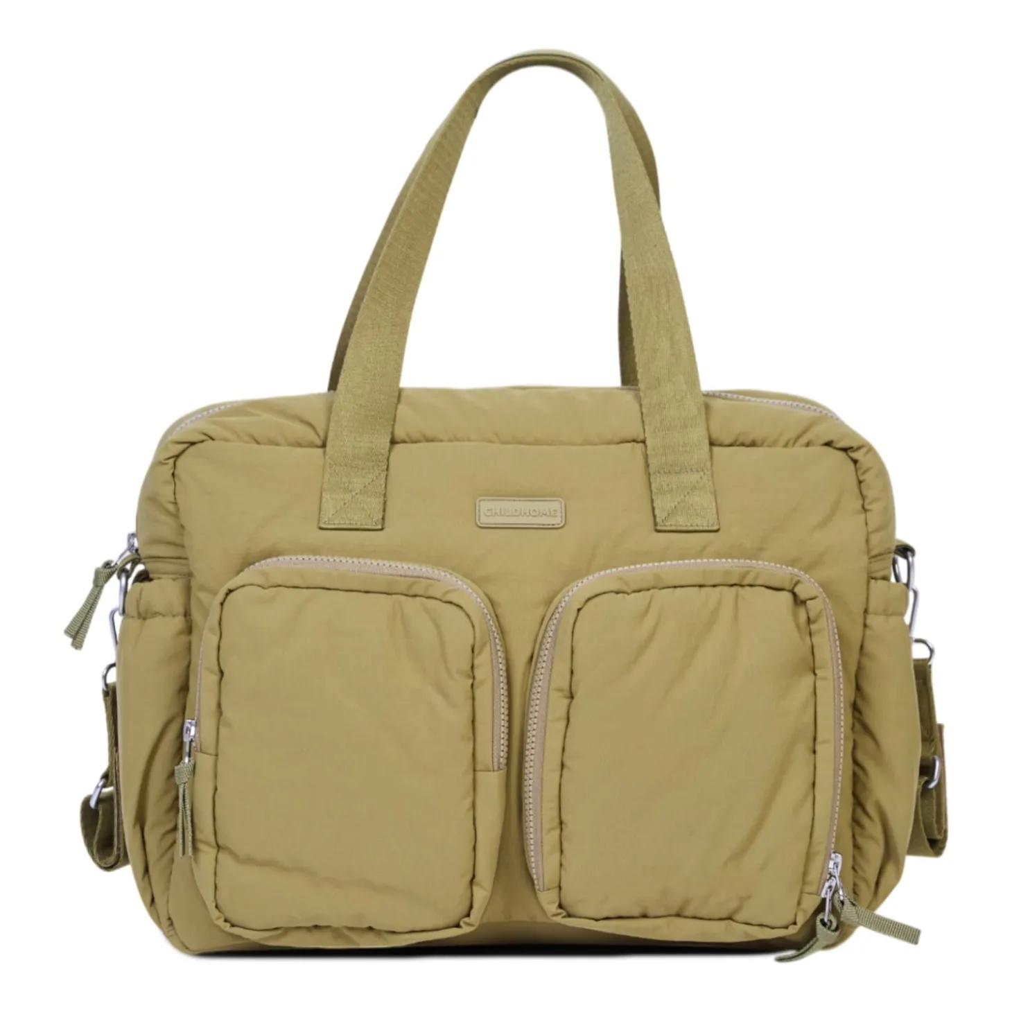 Childhome Sac à Langer + Pochette Mellow Kaki