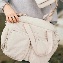 Childhome Sac à Langer + Pochette Mellow Beige