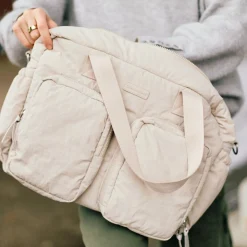 Childhome Sac à Langer + Pochette Mellow Beige