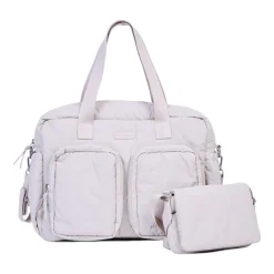Childhome Sac à Langer + Pochette Mellow Beige