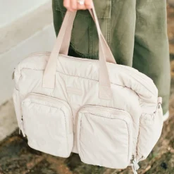 Childhome Sac à Langer + Pochette Mellow Beige