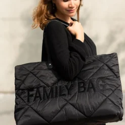 Childhome                    Sac matelassé Family Bag    Noir