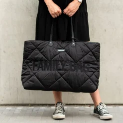 Childhome                    Sac matelassé Family Bag    Noir