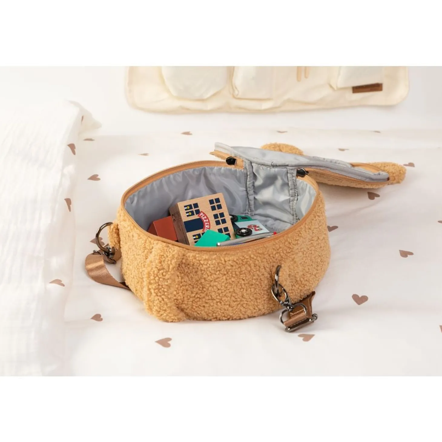 Childhome Sac ours teddy Brown