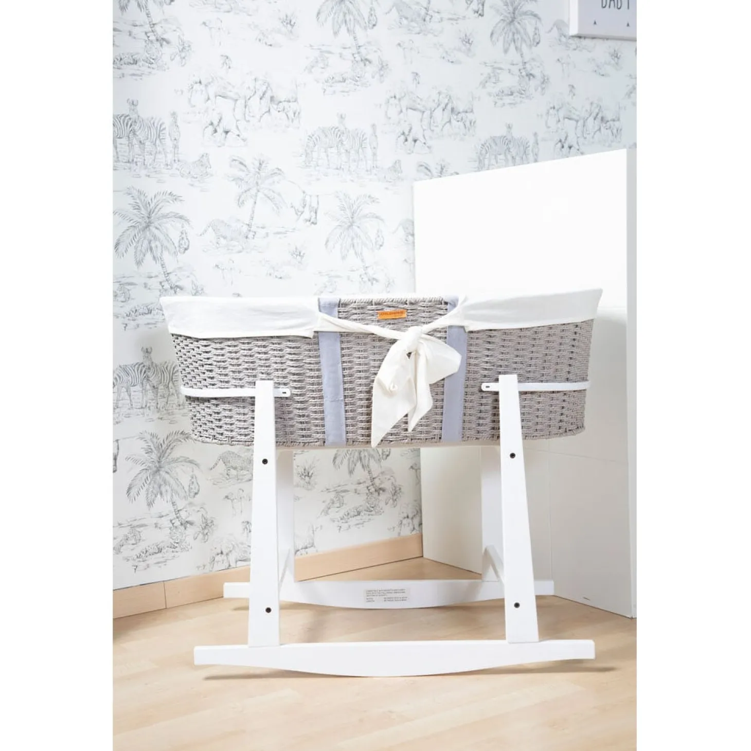Childhome Support A Bascule Pour Couffin Moise White