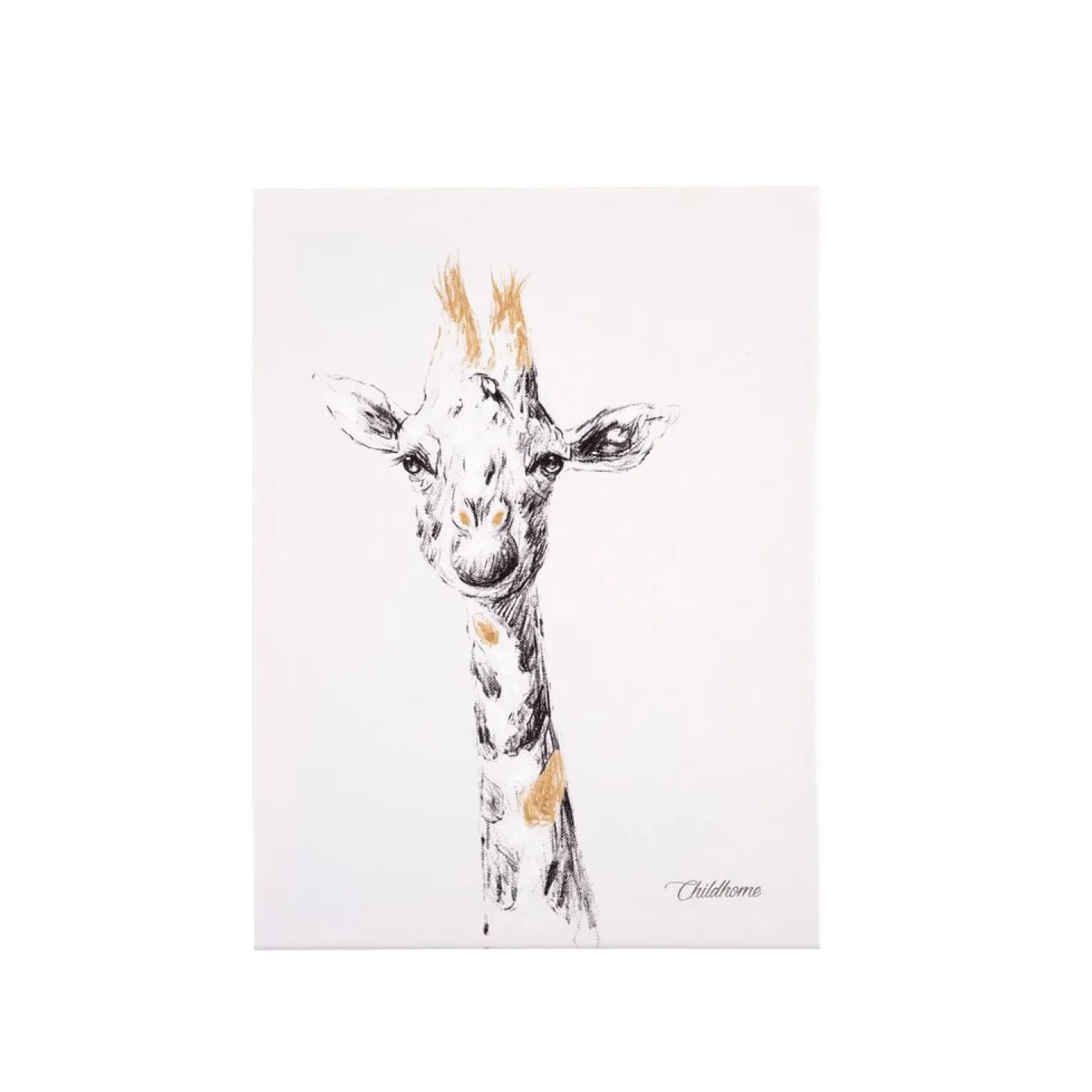 Childhome Toile décorative Animaux Girafe