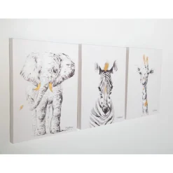 Childhome Toile décorative Animaux Eléphant