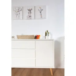 Childhome                    Toile décorative Animaux    Zèbre