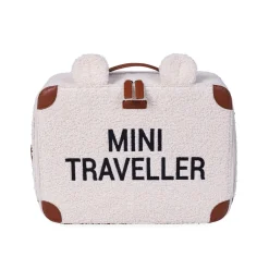 Childhome                    Valise d'enfant Mini Traveller Teddy    Offwhite