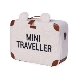 Childhome Valise d'enfant Mini Traveller Teddy Offwhite