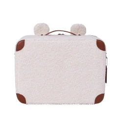 Childhome Valise d'enfant Mini Traveller Teddy Offwhite