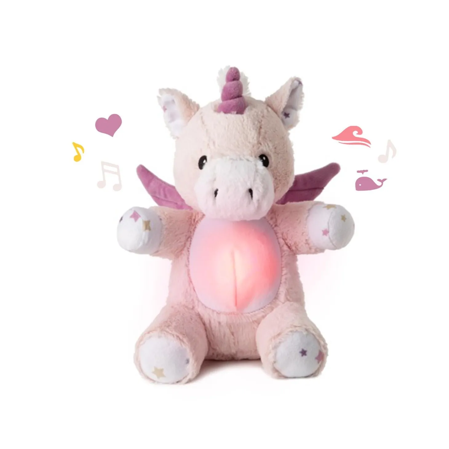 Cloud b Peluche veilleuse LoveLight Lily The Licorn
