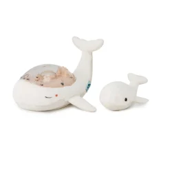 Cloud b Peluche veilleuse Tranquil Whale White Family