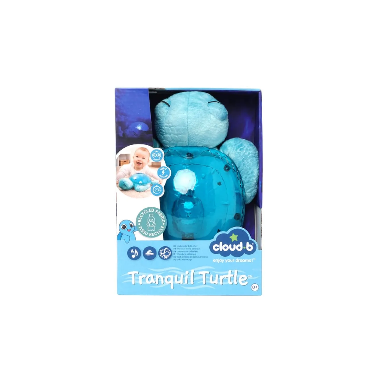 Cloud b Tranquil Turtle (Rechargeable) Aqua