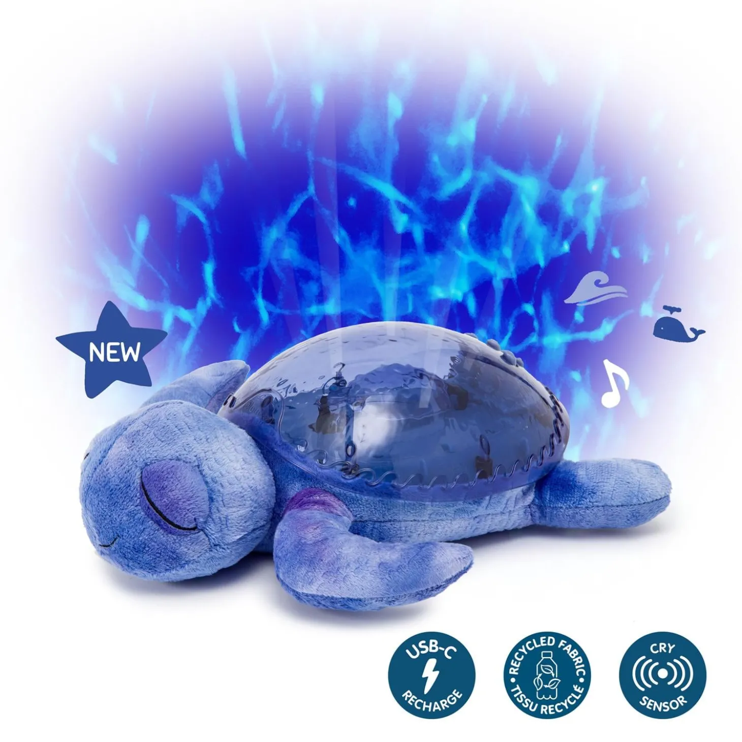 Cloud b Tranquil Turtle (Rechargeable) Rose