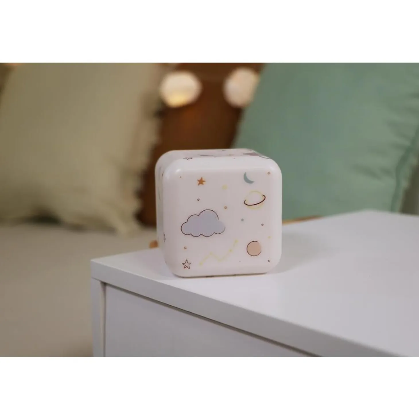 Cloud b Veilleuse Cube B Espace Multicolore