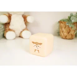 Cloud b Veilleuse Cube B Finley le Faon Beige